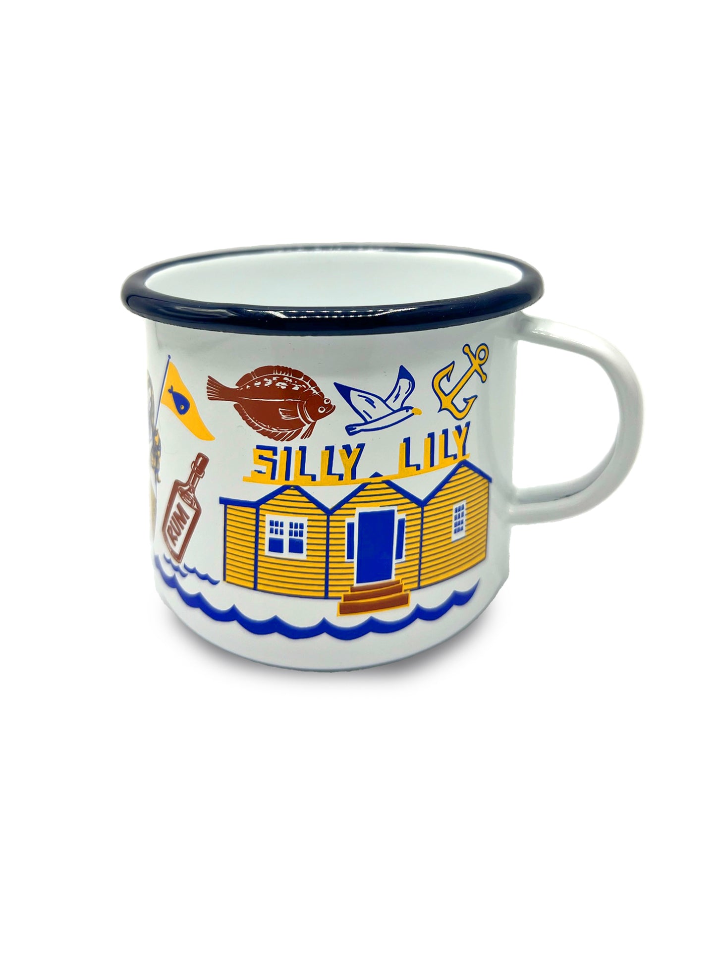 Vintage Enamel Mugs